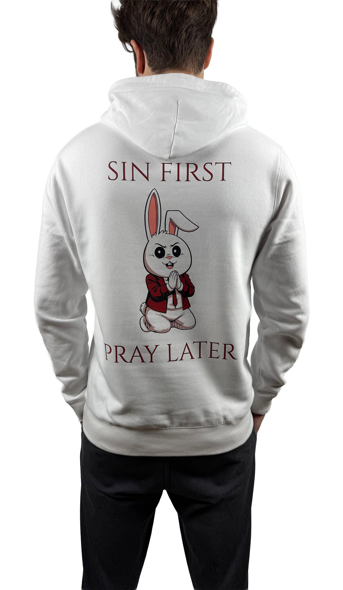 Sin First Pray Later Hoodie - 280 GSM