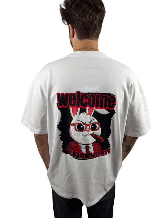 Welcome to The Madness Heavy Tee — 300 GSM