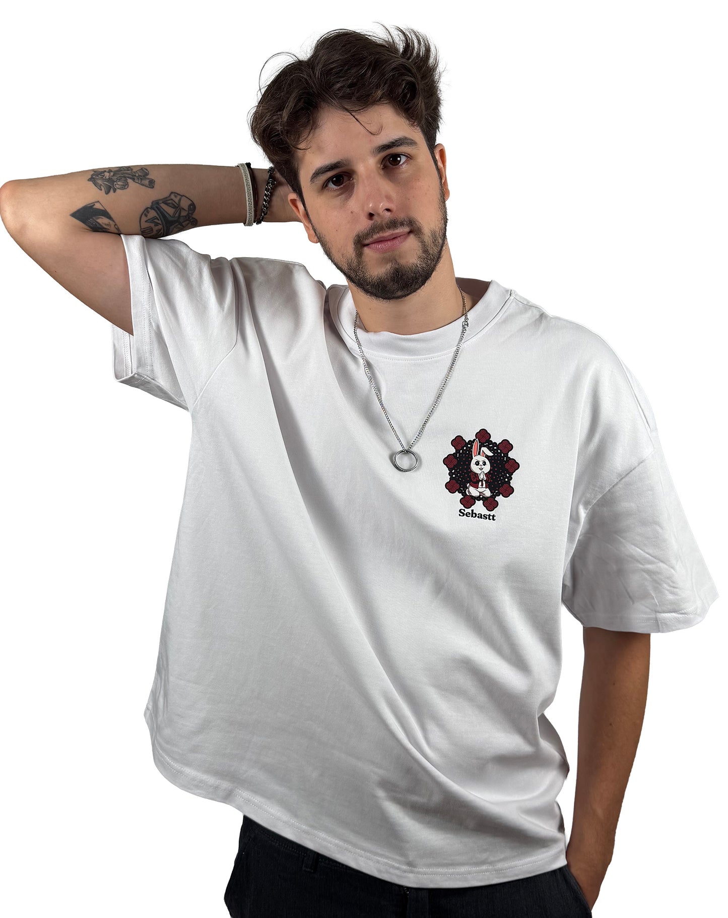 Sin First Pray Later Heavy Tee - 300 GSM